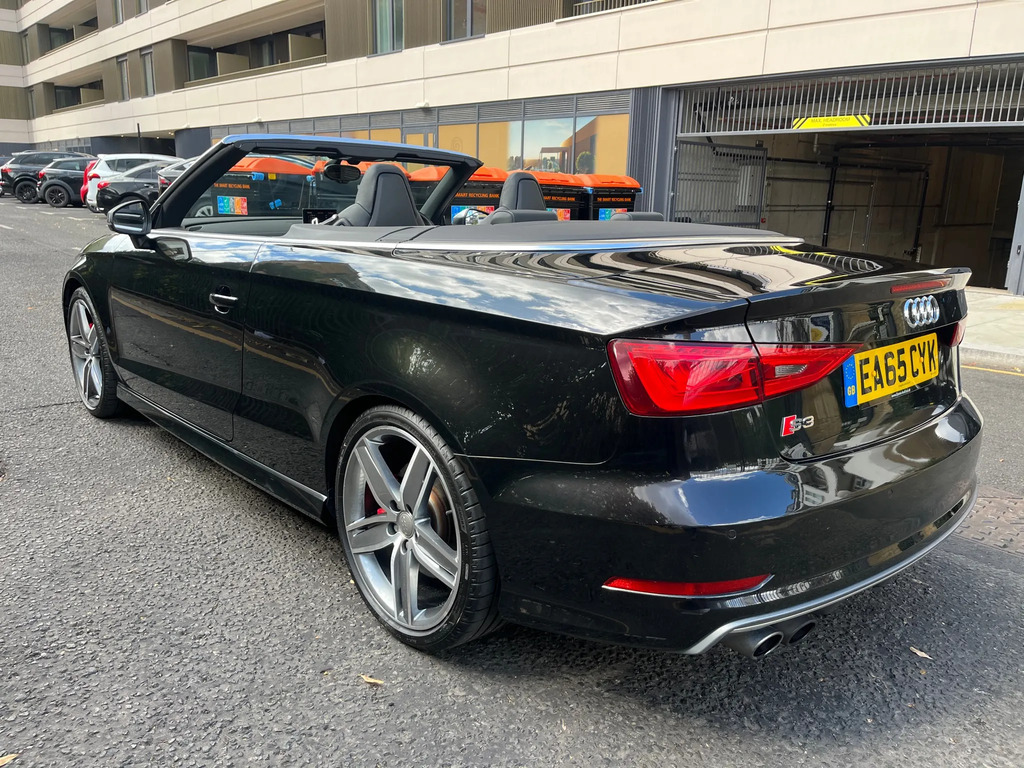 Audi S3 2.0 Tfsi Cabriolet S Tronic Quattro Eur Black #4