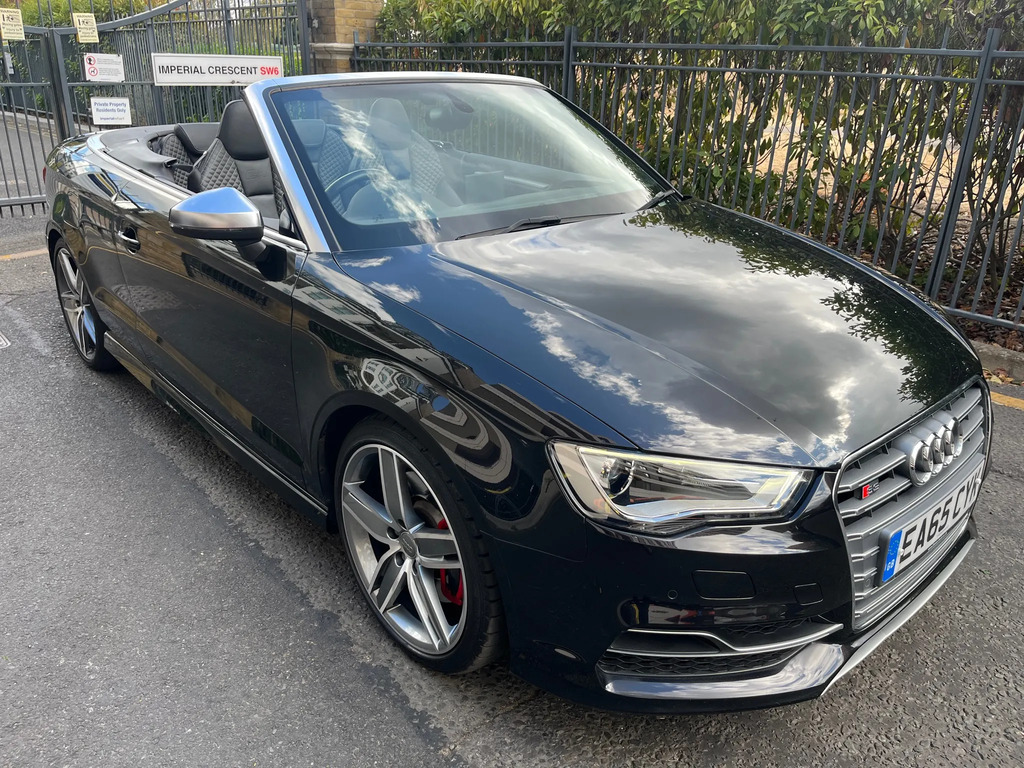 Audi S3 2.0 Tfsi Cabriolet S Tronic Quattro Eur Black #2