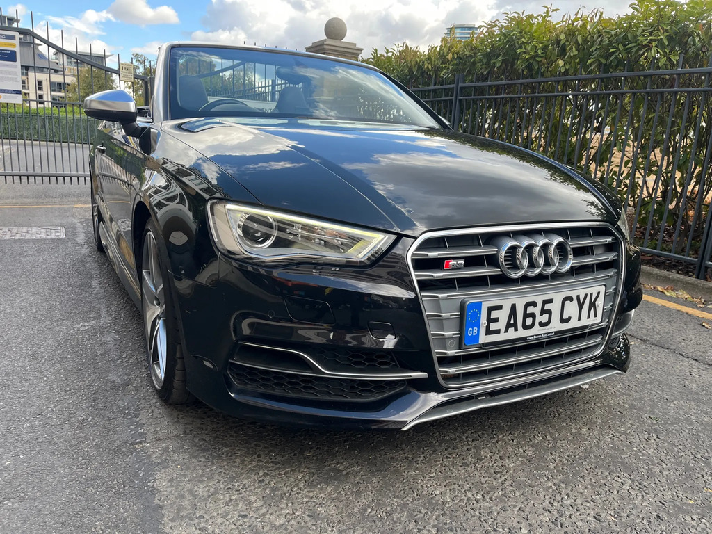 Audi S3 2.0 Tfsi Cabriolet S Tronic Quattro Eur Black #5