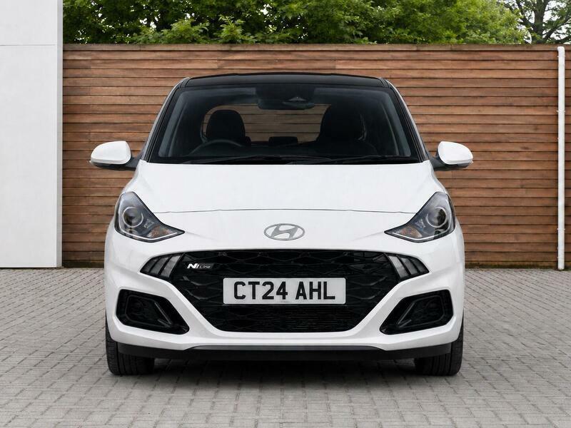 Hyundai I10 1.0 T-gdi N Line Hatchback Euro White #2