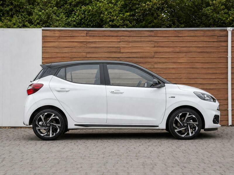 Hyundai I10 1.0 T-gdi N Line Hatchback Euro White #4
