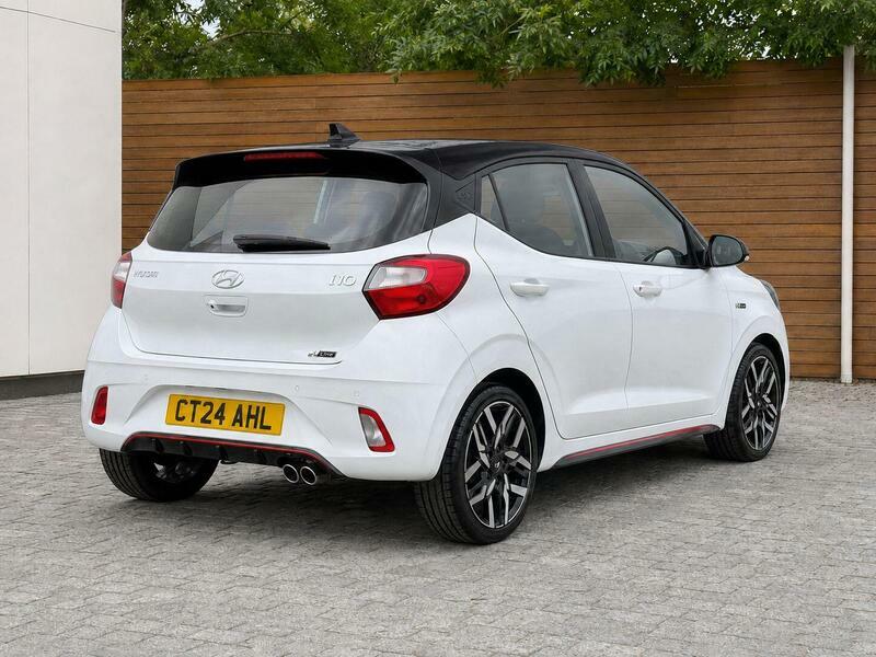Hyundai I10 1.0 T-gdi N Line Hatchback Euro White #5