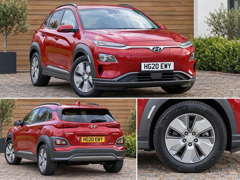 Hyundai Kona 64Kwh Premium Suv 7Kw Charger Red #6