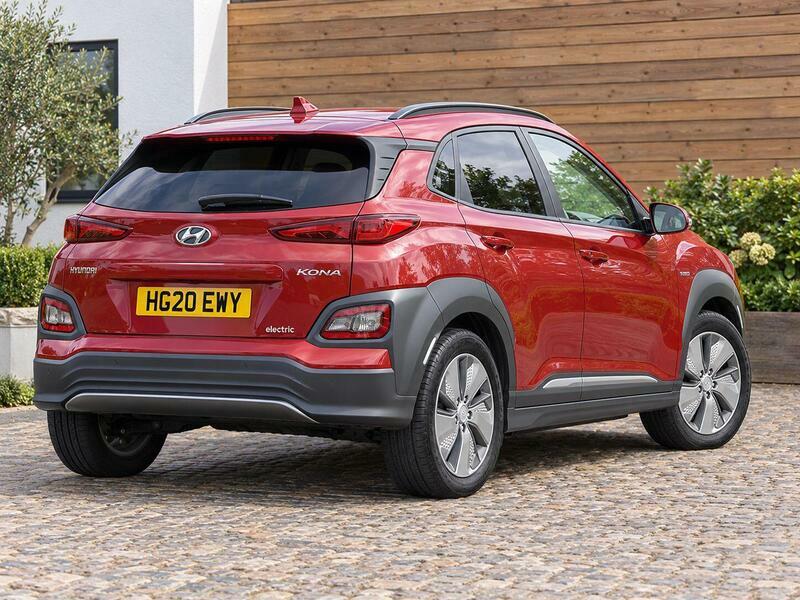 Hyundai Kona 64Kwh Premium Suv 7Kw Charger Red #4