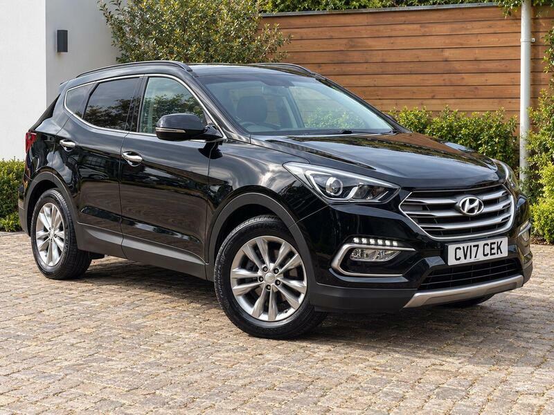 Hyundai Santa Fe 2.2 Crdi Blue Drive Premium Suv Black