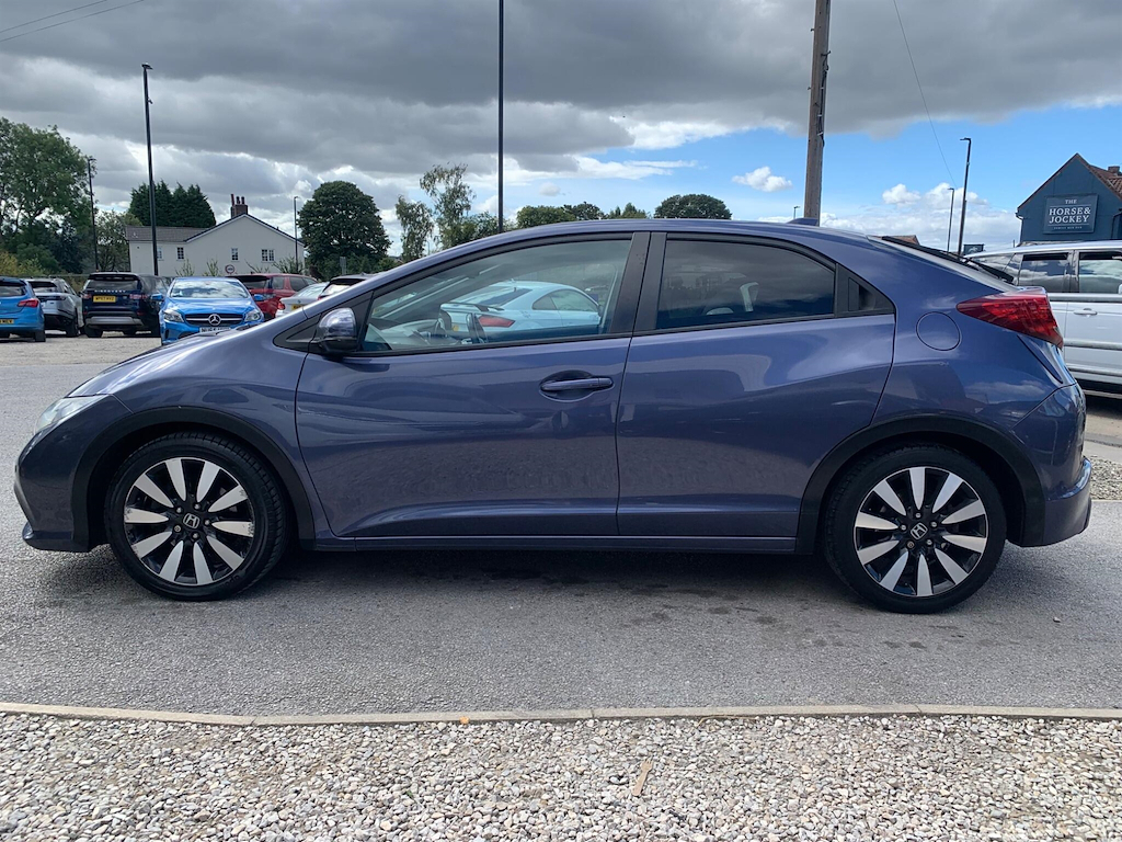 Honda Civic 1.8 I-vtec Sr Euro 5 Ss Blue #5