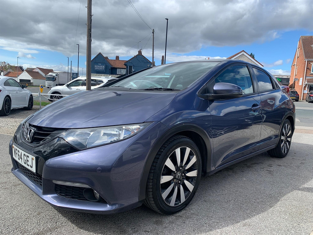 Honda Civic 1.8 I-vtec Sr Euro 5 Ss Blue #3