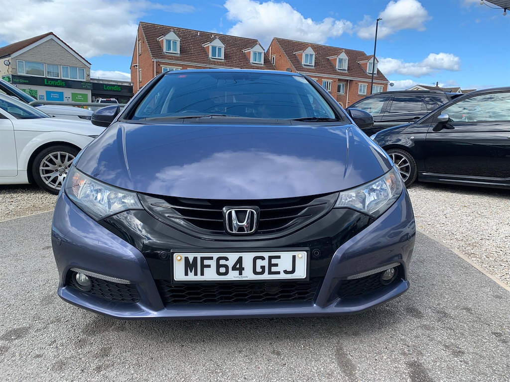 Honda Civic 1.8 I-vtec Sr Euro 5 Ss Blue #2