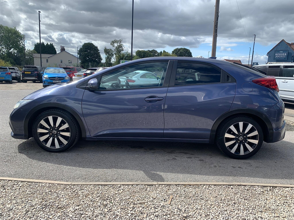 Honda Civic 1.8 I-vtec Sr Euro 5 Ss Blue #6