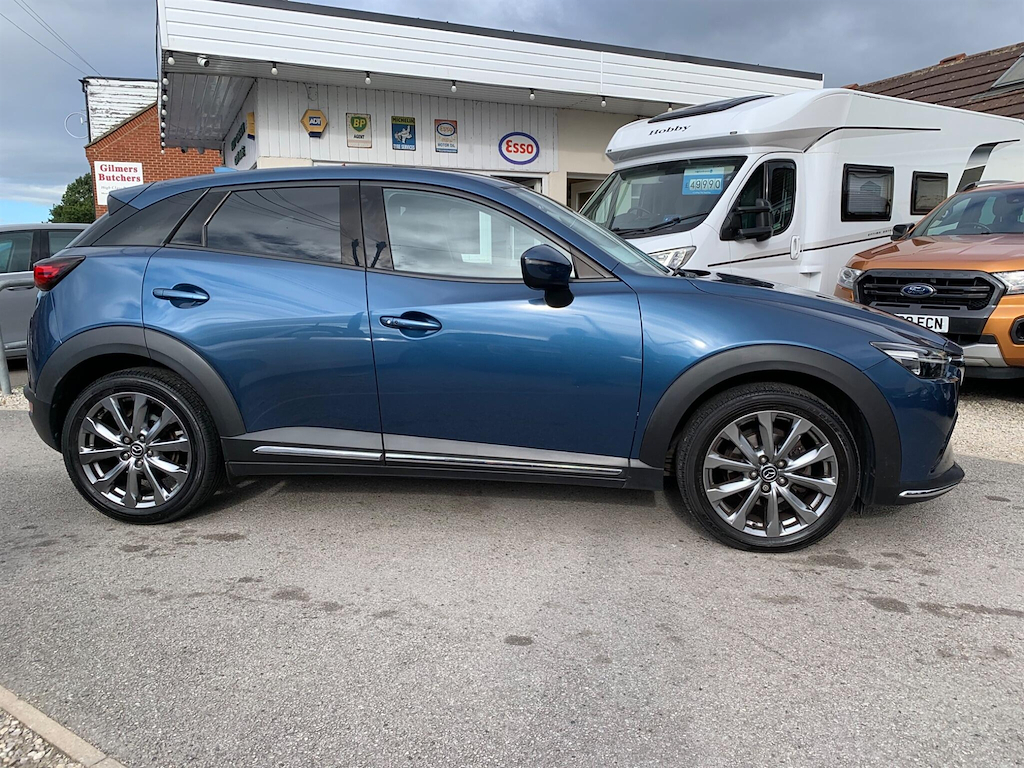 Mazda CX-3 2.0 Skyactiv-g Sport Nav Euro 6 Ss Blue #4