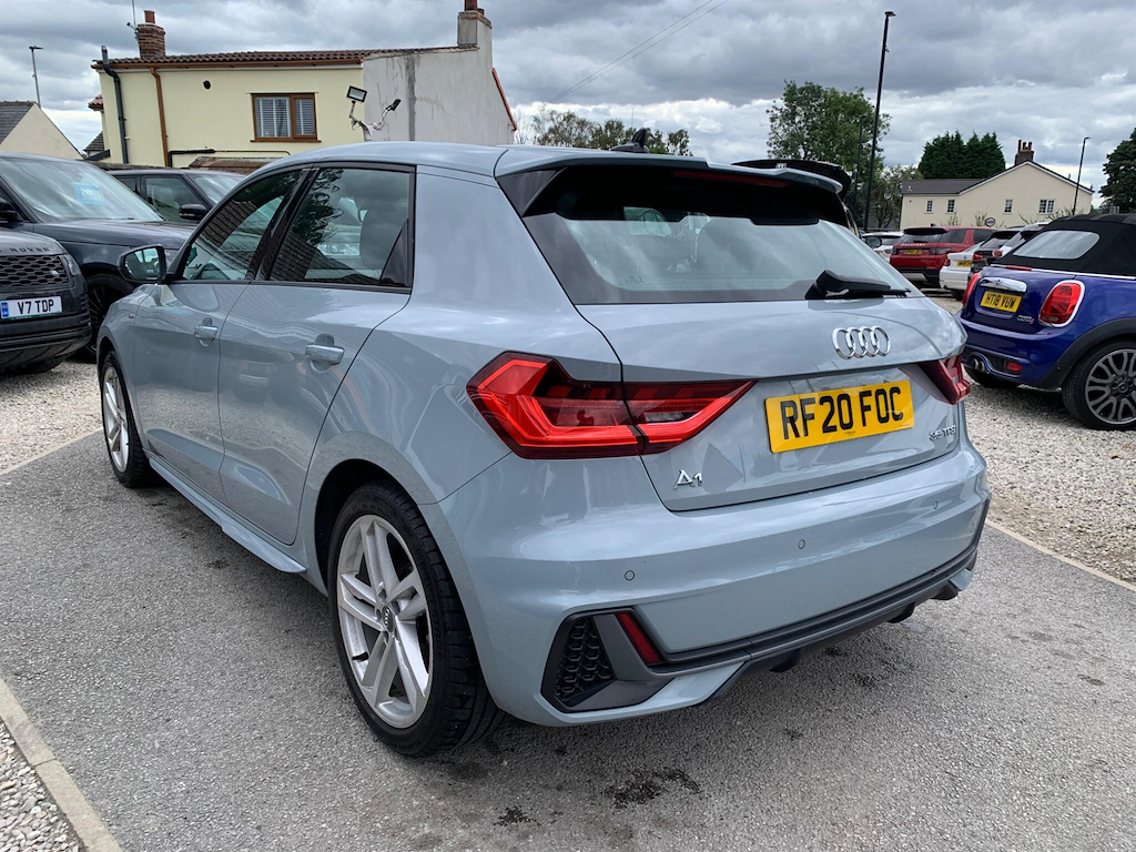 Audi A1 30 Tfsi S Line S Tronic Blue #29