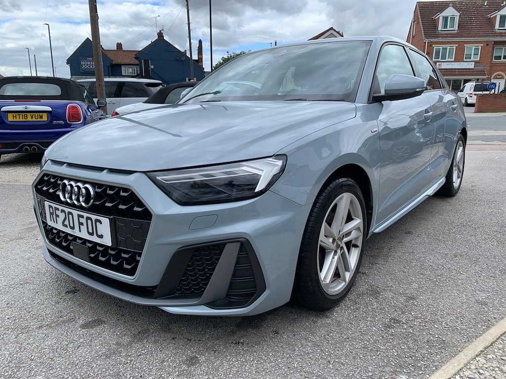 Audi A1 1.5 Tfsi 35 S Line Sportback S Tronic Euro 6 Ss Grey #4