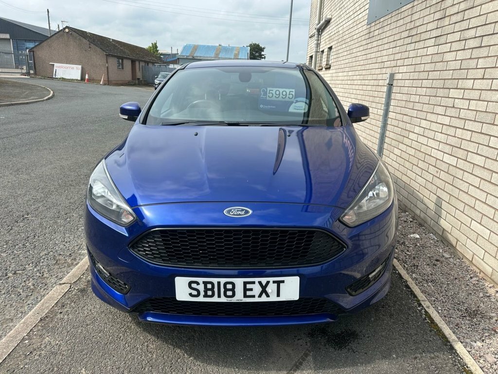 Ford Focus 1L St-line X Blue #4