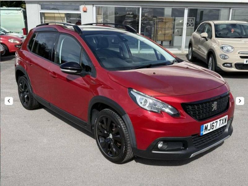 Peugeot 2008 Gt Line Ss - 2017 67 Red