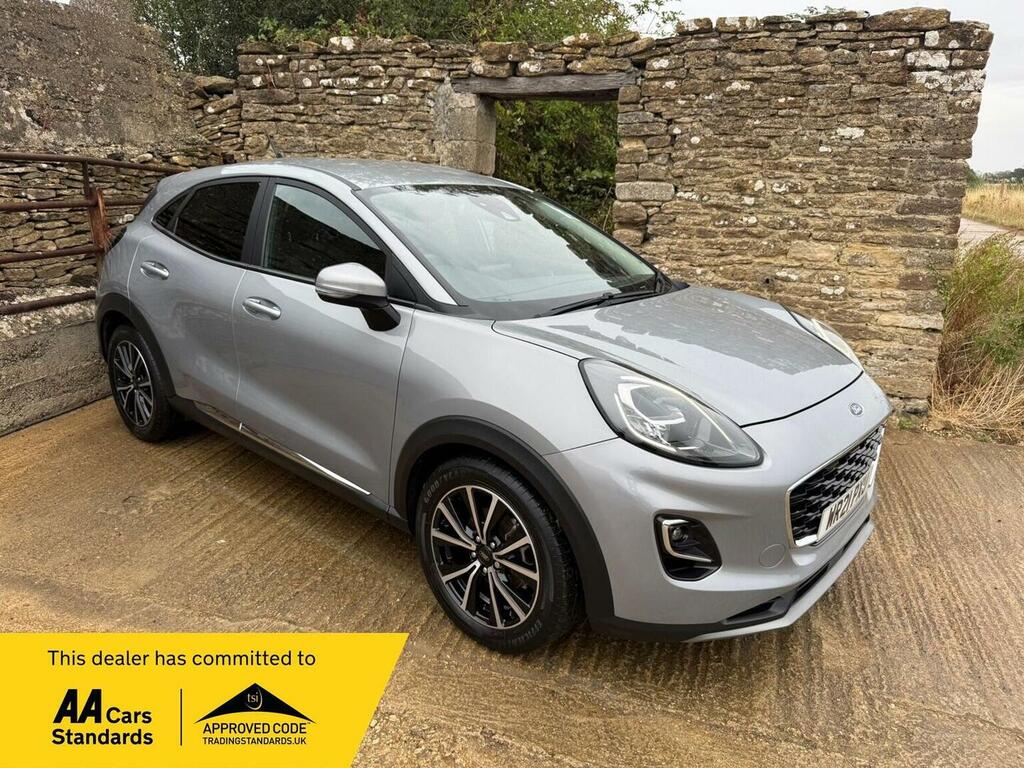 Ford Puma Suv 1.0T Ecoboost Mhev Titanium Euro 6 Ss Silver