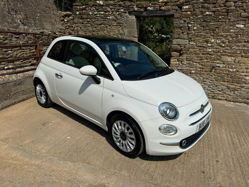 Fiat 500 1.2 Lounge Euro 6 Ss White #5
