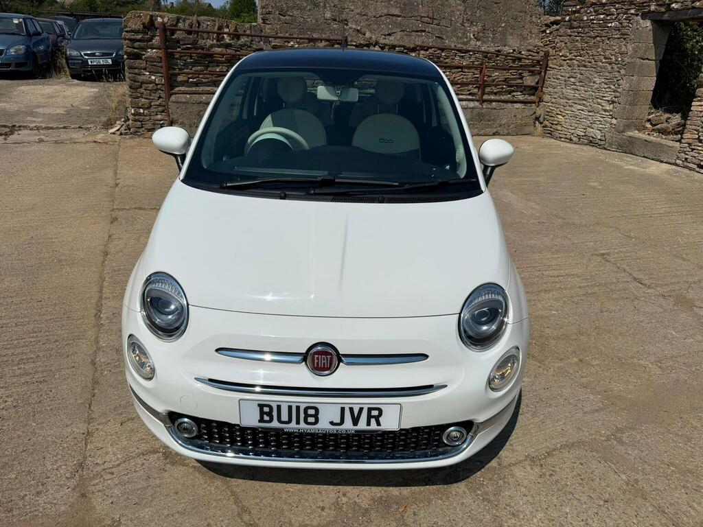 Fiat 500 1.2 Lounge Euro 6 Ss White #2