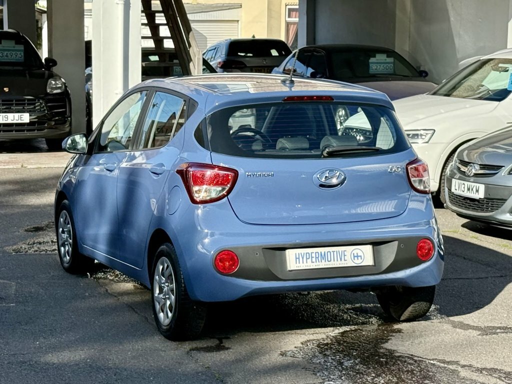 Hyundai I10 Hatchback Blue #3