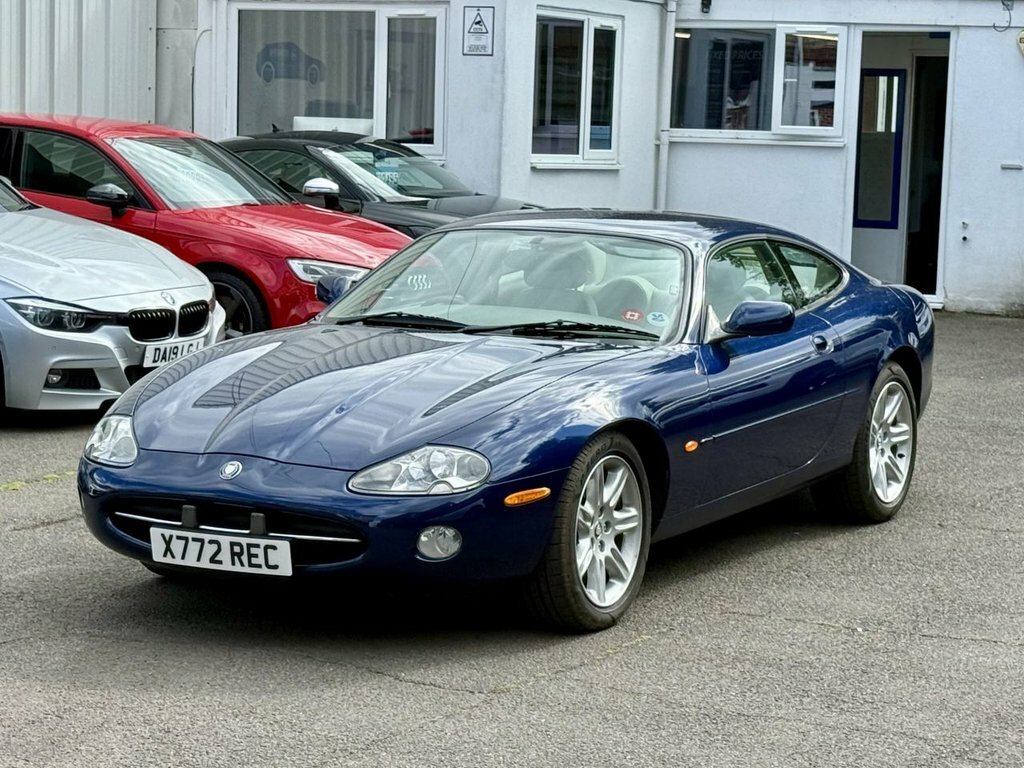 Jaguar XK8 Coupe Blue #2
