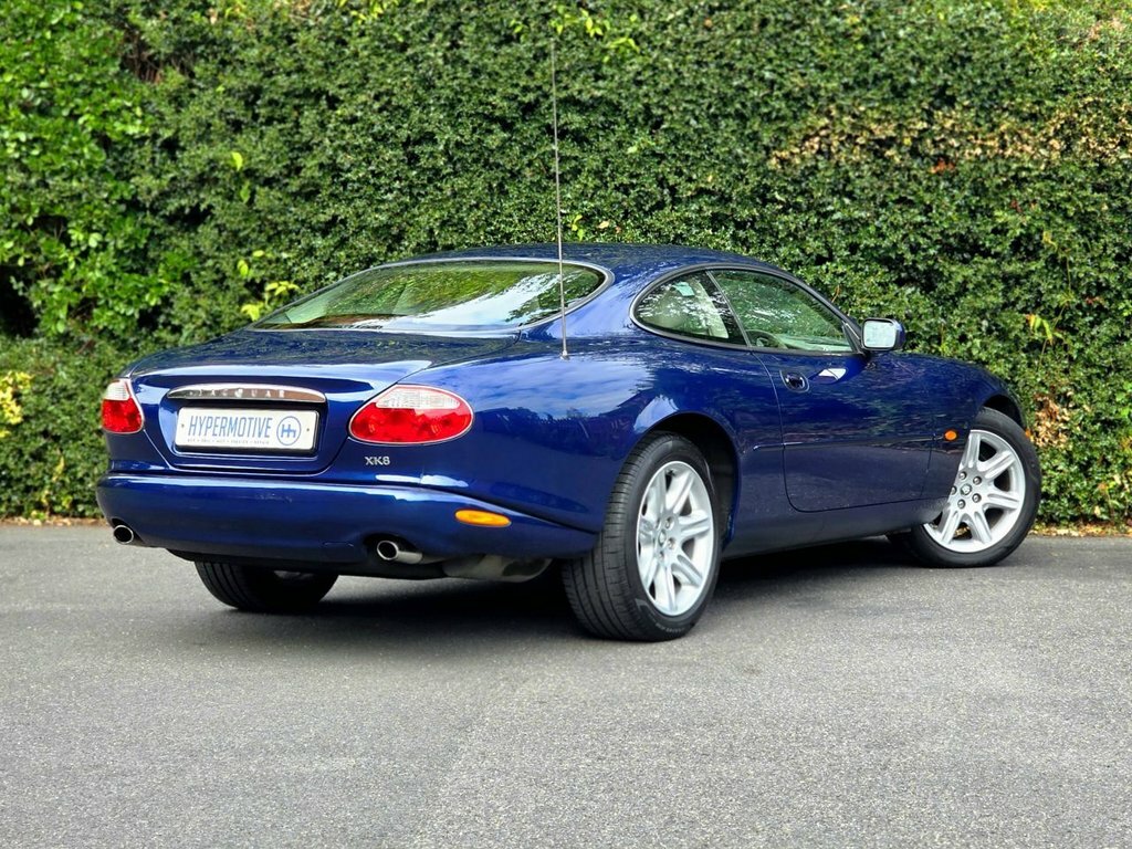 Jaguar XK8 Coupe Blue #5