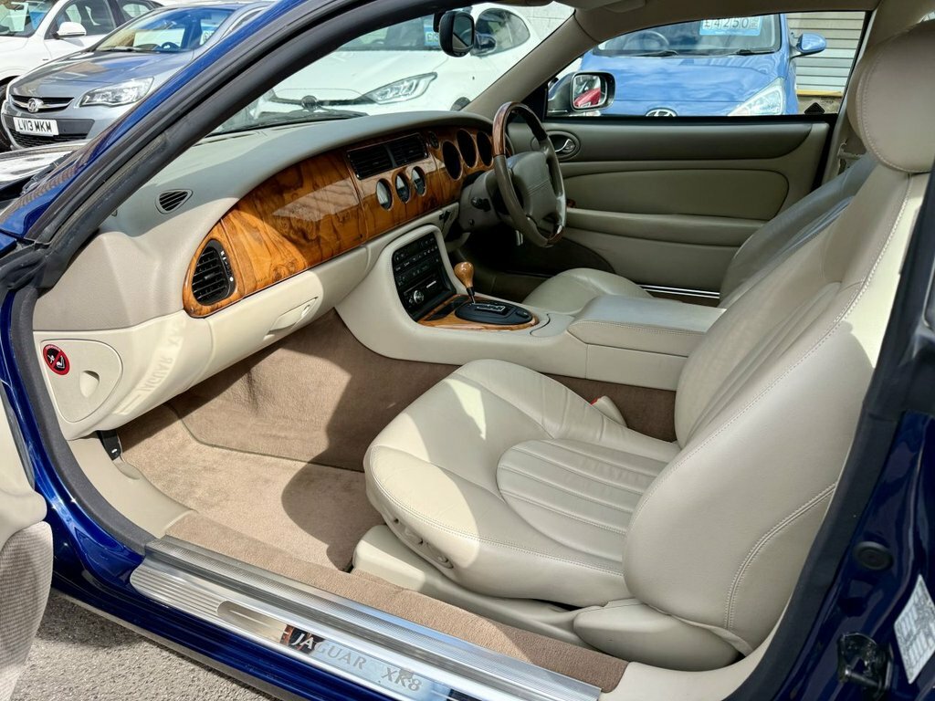 Jaguar XK8 Coupe Blue #5