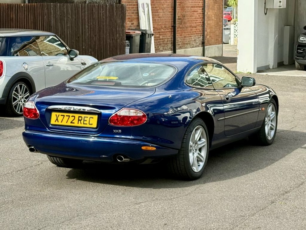 Jaguar XK8 Coupe Blue #3