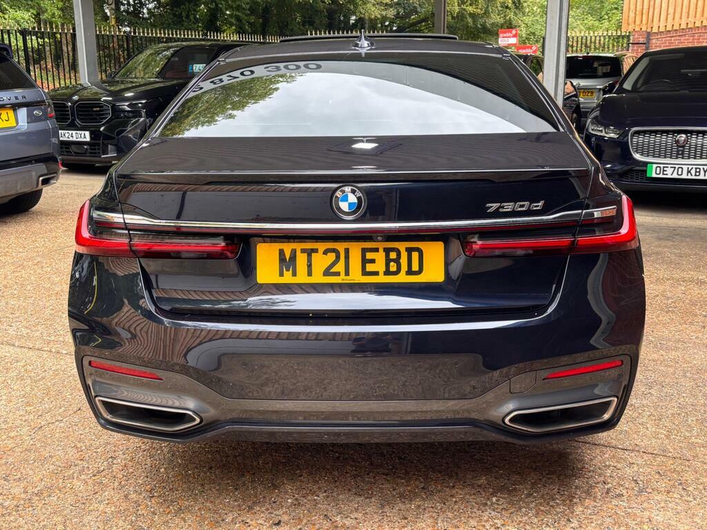 BMW 7 Series 3.0 730D Mht M Sport Euro 6 S S Black #6
