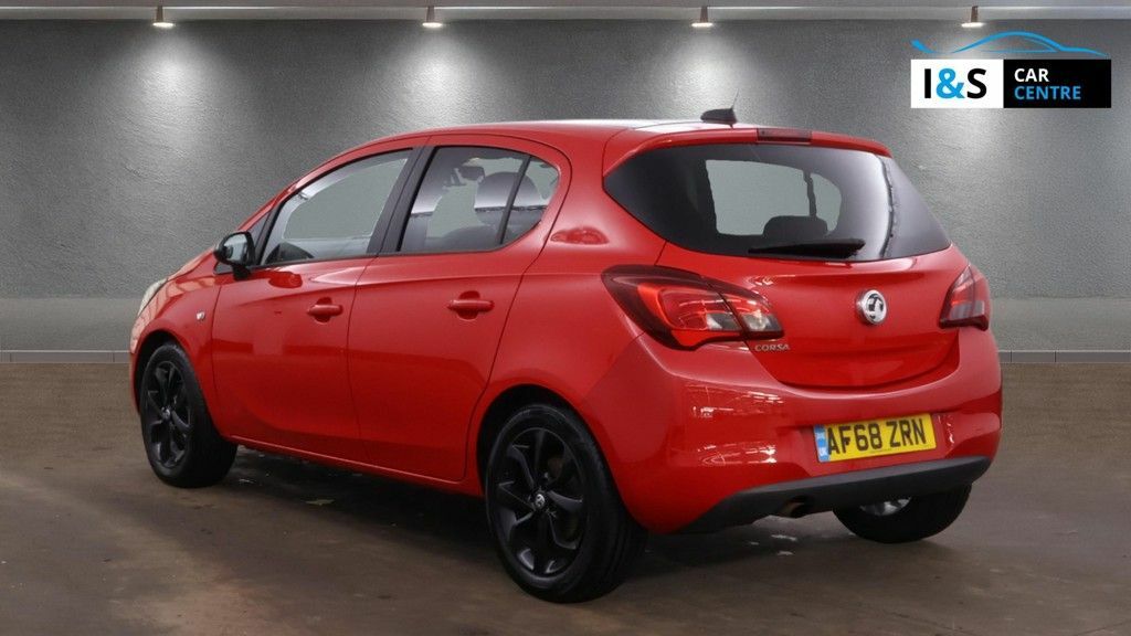 Vauxhall Corsa Ecotec Griffin Hatchback AF68ZRN Red #3