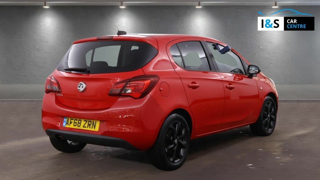 Vauxhall Corsa Ecotec Griffin Hatchback AF68ZRN Red #4
