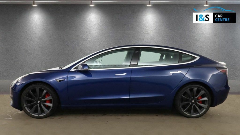 Tesla Model 3 Motor Performance Saloon Blue #6