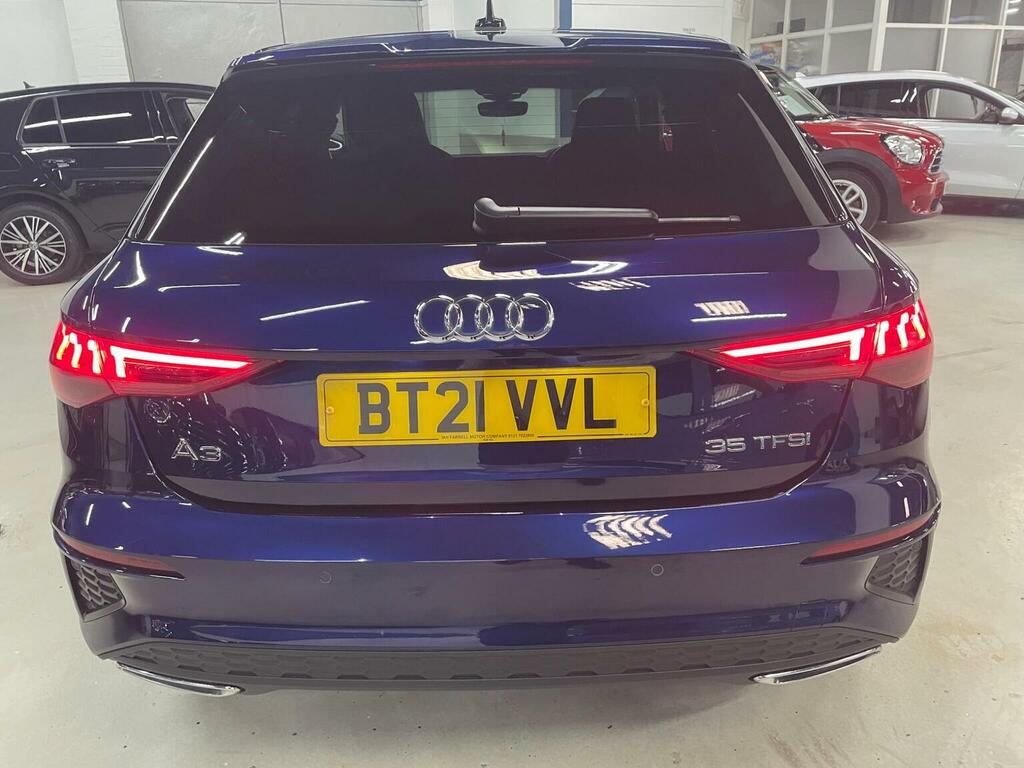 Audi A3 Hatchback 1.5 Tfsi 35 S Line Sportback Euro 6 Ss Blue #6