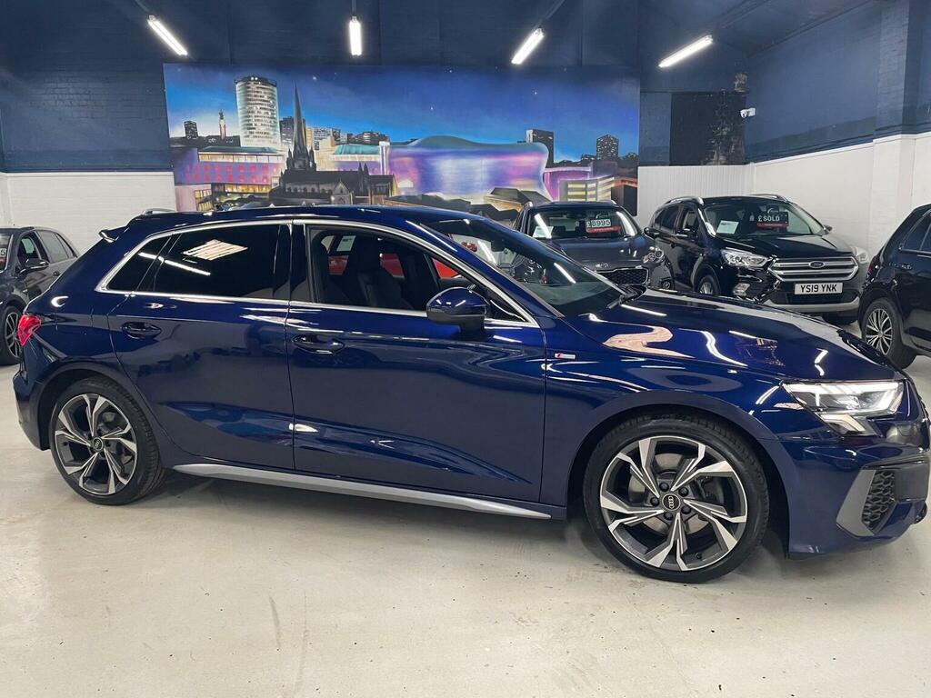 Audi A3 Hatchback 1.5 Tfsi 35 S Line Sportback Euro 6 Ss Blue #2