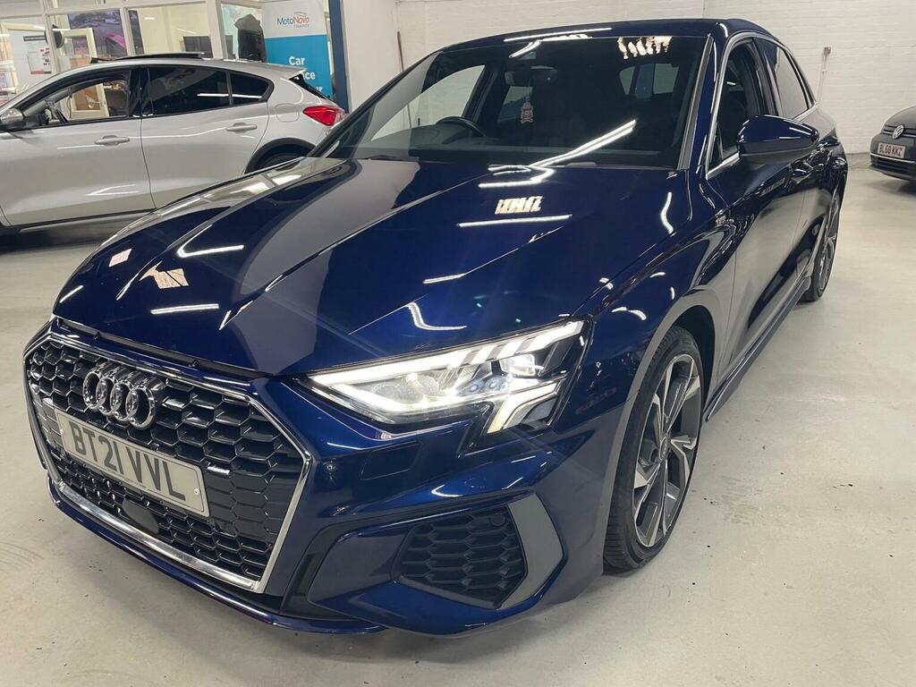 Audi A3 Hatchback 1.5 Tfsi 35 S Line Sportback Euro 6 Ss Blue #3
