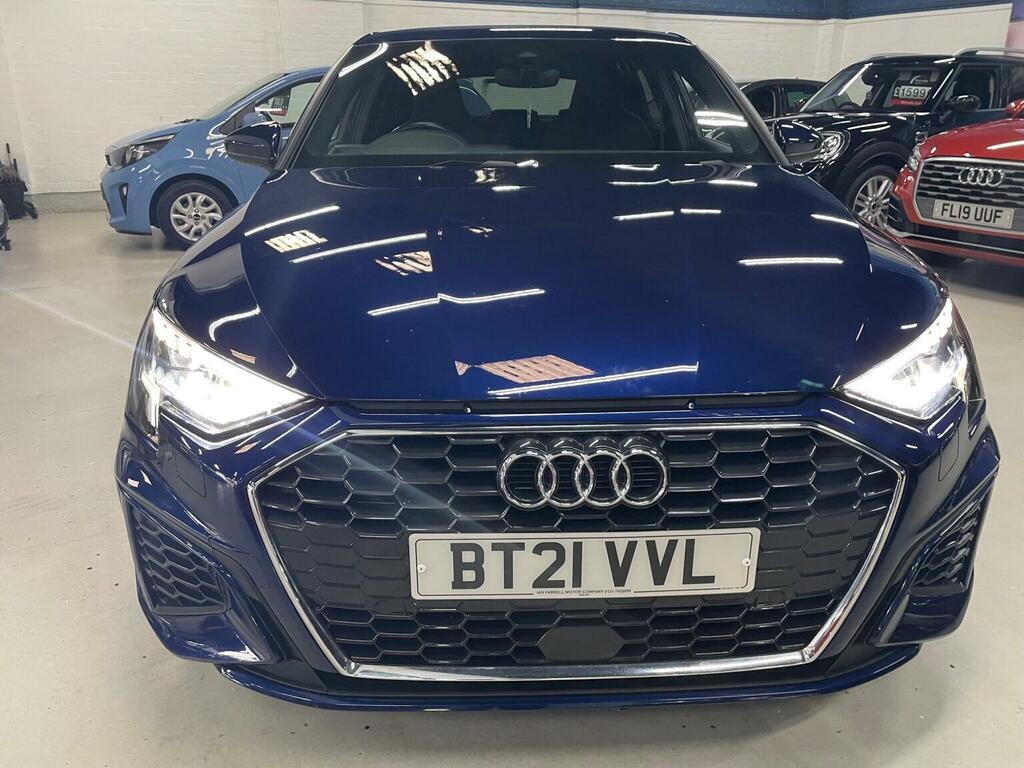Audi A3 Hatchback 1.5 Tfsi 35 S Line Sportback Euro 6 Ss Blue #4