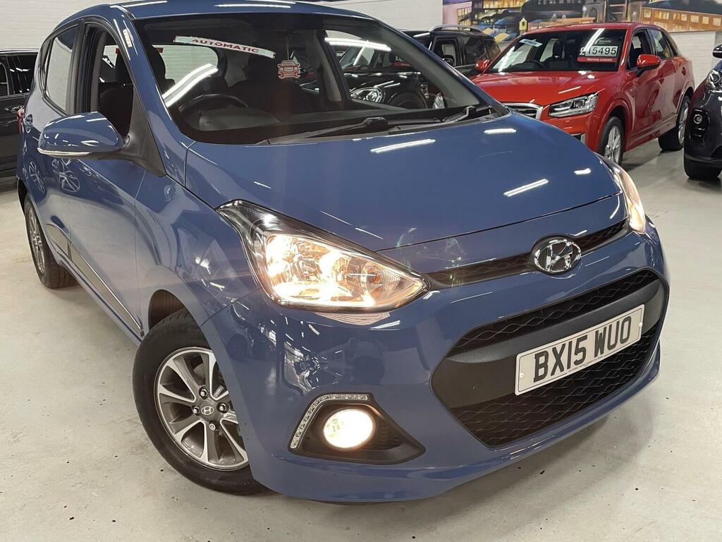 Hyundai I10 Hatchback 1.2 Premium Euro 5 201515 Blue