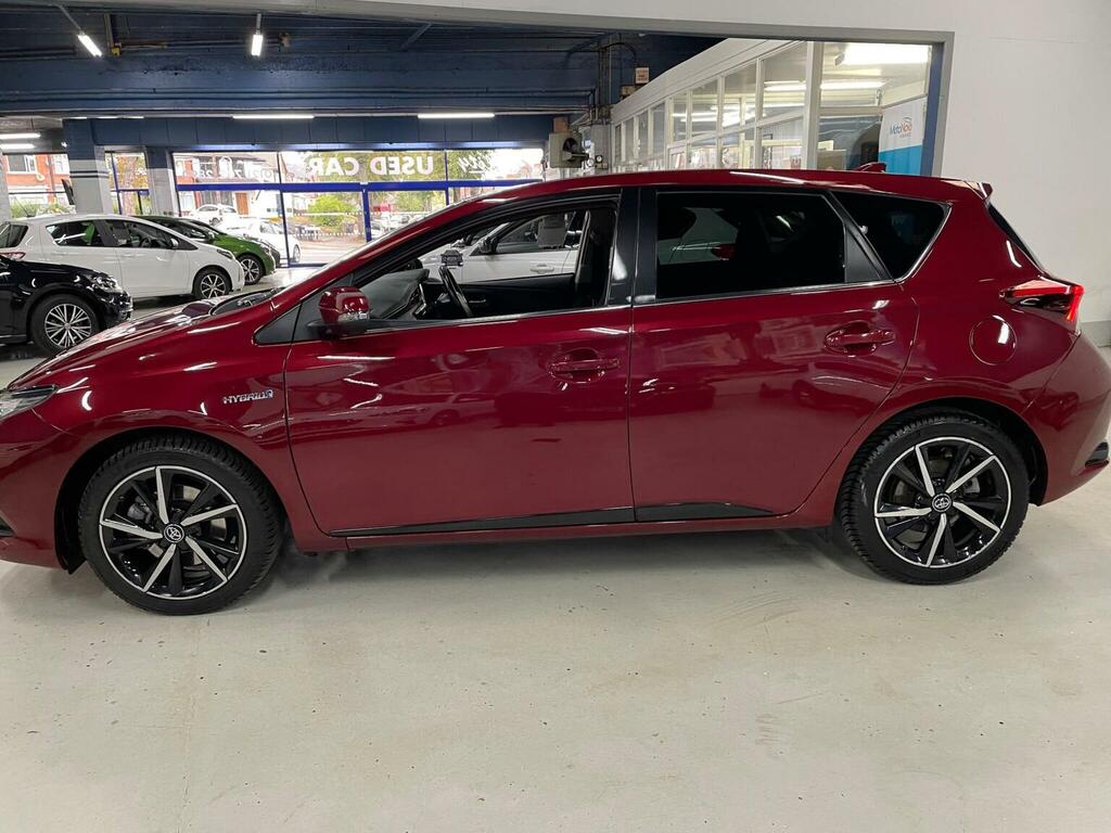 Toyota Auris Hatchback 1.8 Vvt-h Design Cvt Euro 6 Ss 2 Red #3