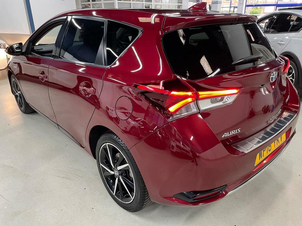 Toyota Auris Hatchback 1.8 Vvt-h Design Cvt Euro 6 Ss 2 Red #6