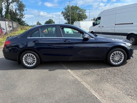 Mercedes-Benz C Class C200 Se Blue #5