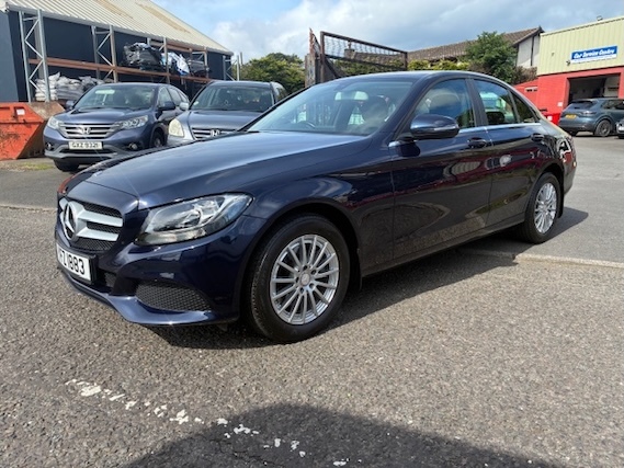 Mercedes-Benz C Class C200 Se Blue #2