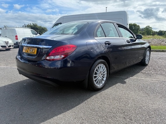 Mercedes-Benz C Class C200 Se Blue #4