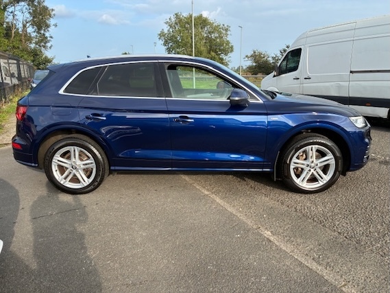 Audi Q5 40 Tdi Quattro Blue #5