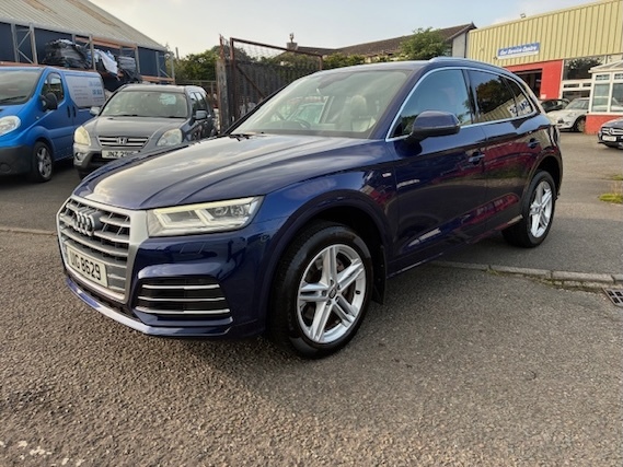 Audi Q5 40 Tdi Quattro Blue #2