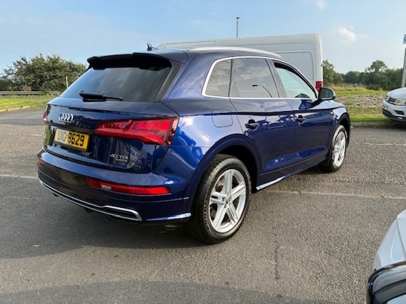Audi Q5 40 Tdi Quattro Blue #4