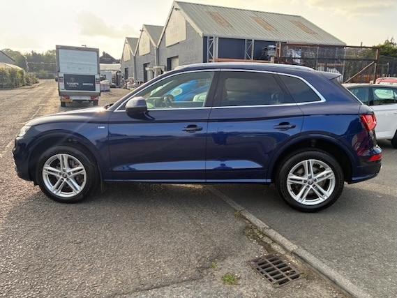 Audi Q5 40 Tdi Quattro Blue #6
