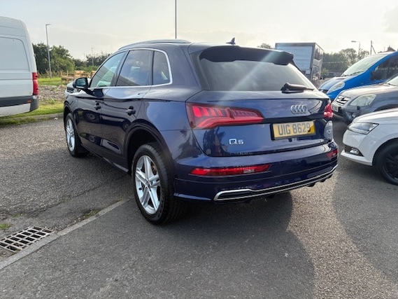 Audi Q5 40 Tdi Quattro Blue #3