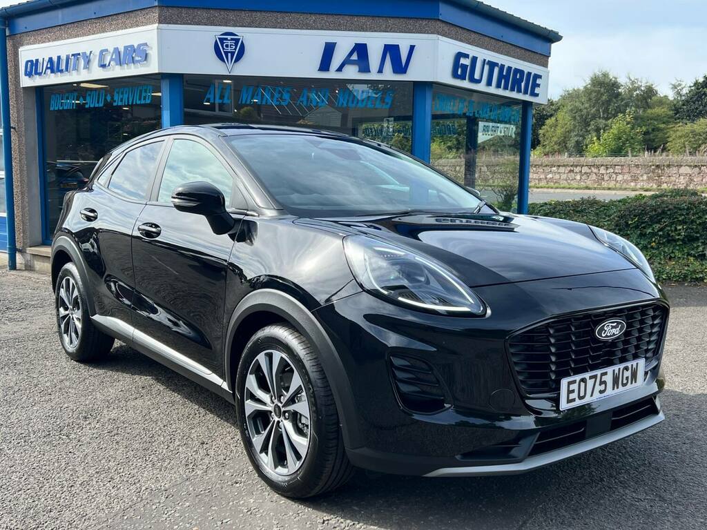 Ford Puma 1.0 Ecoboost Hybrid Mhev Titanium Black #3