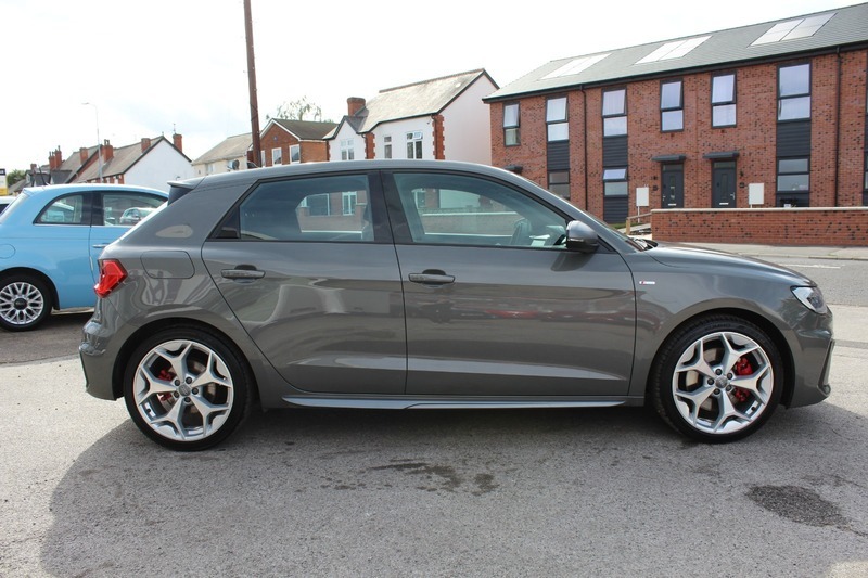 Audi A1 Sportback Tfsi S Line Grey #4
