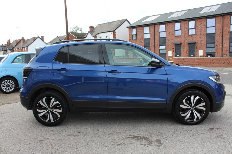 Volkswagen T-Cross Black Edition Tsi Blue #4