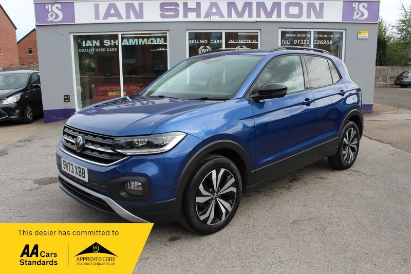 Volkswagen T-Cross Black Edition Tsi Blue