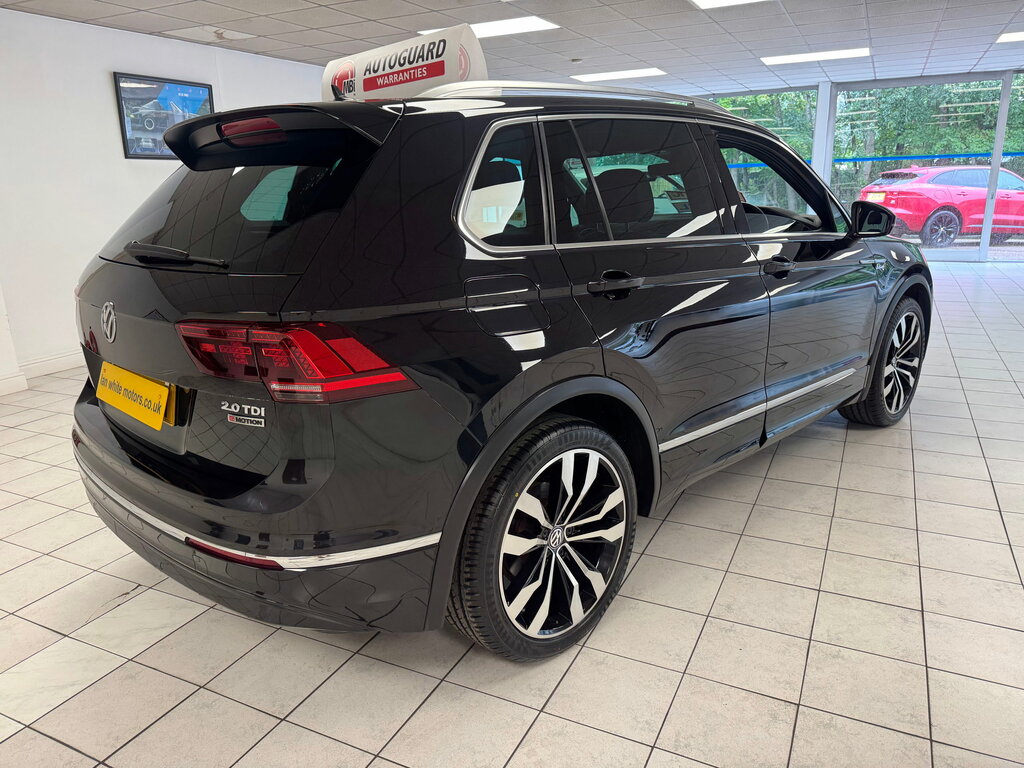 Volkswagen Tiguan 2.0 Tdi R-line Suv Dsg 4Motion Euro 6 Black #6
